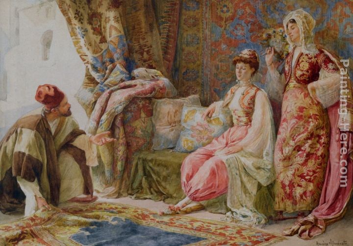 Amedeo Momo Simonetti The Carpet Seller